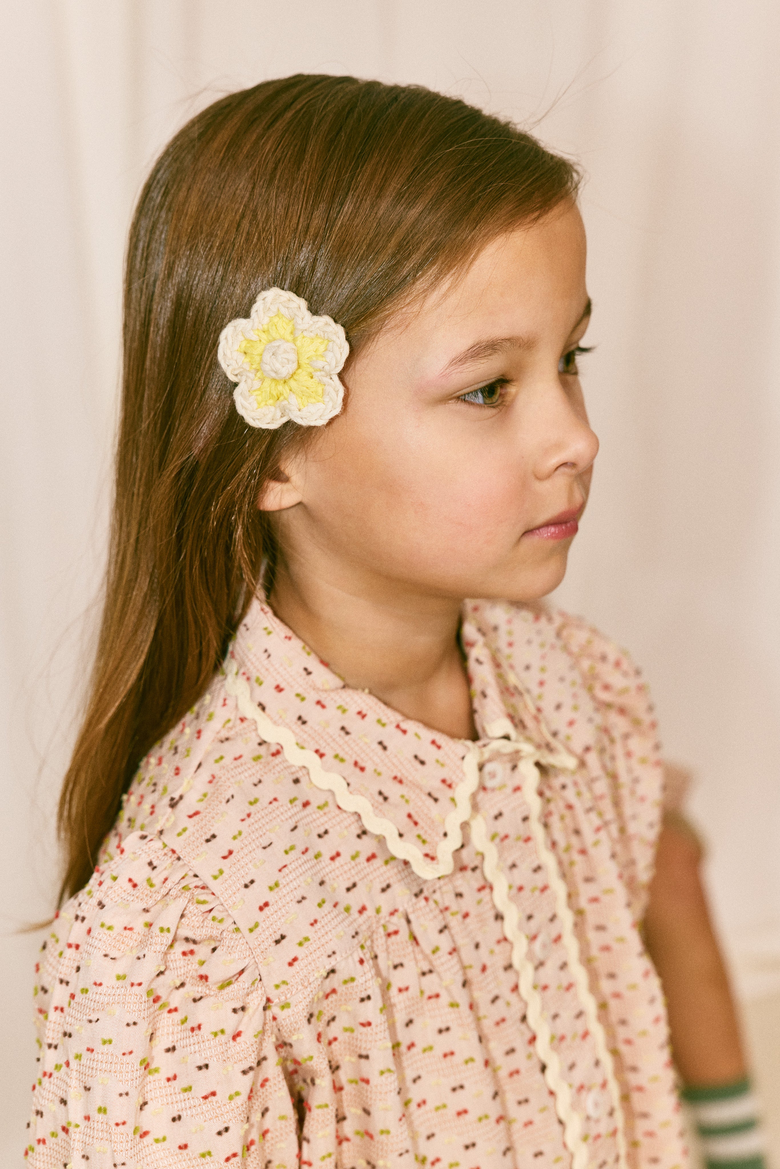 Medium Flower Clip Set, Sol