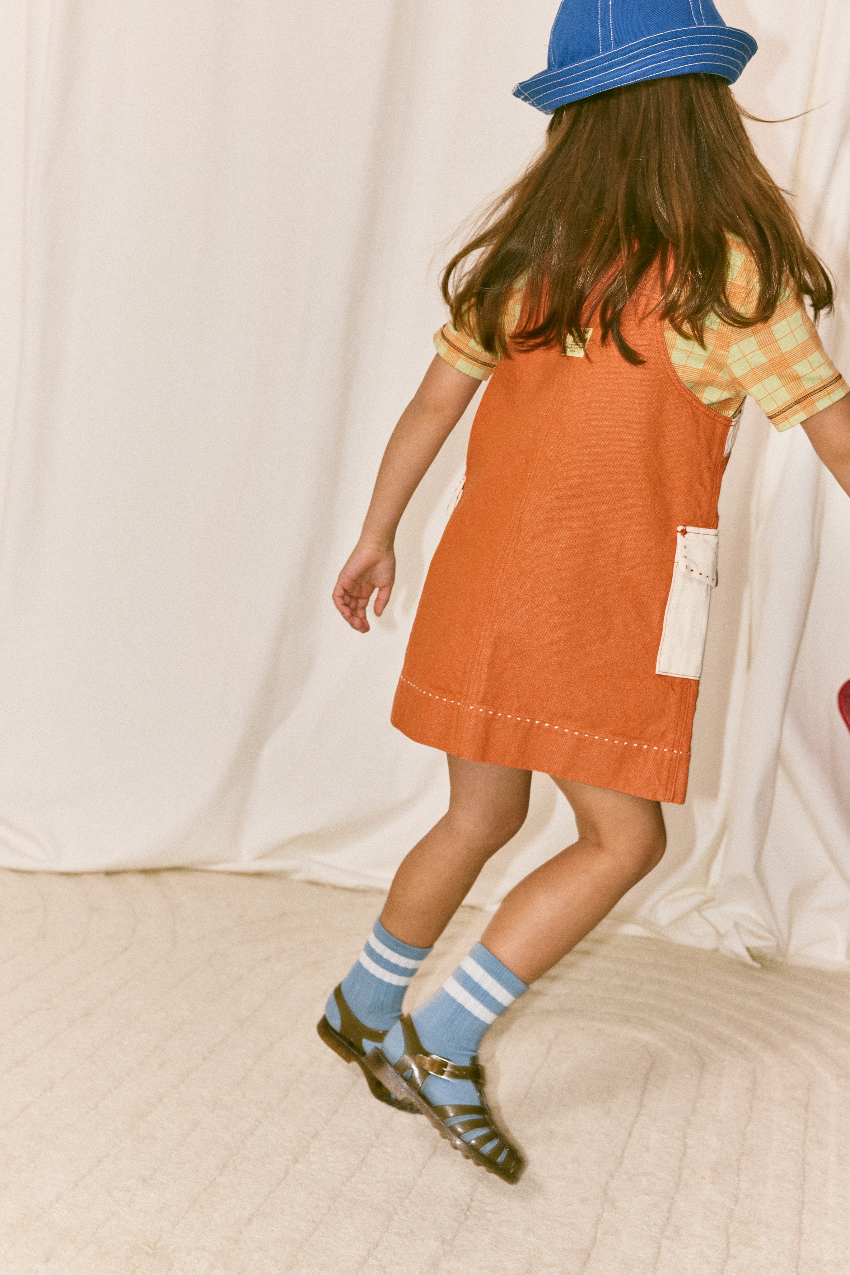 Little Paths Sunfish Sailor Hat, Blue Ribbon