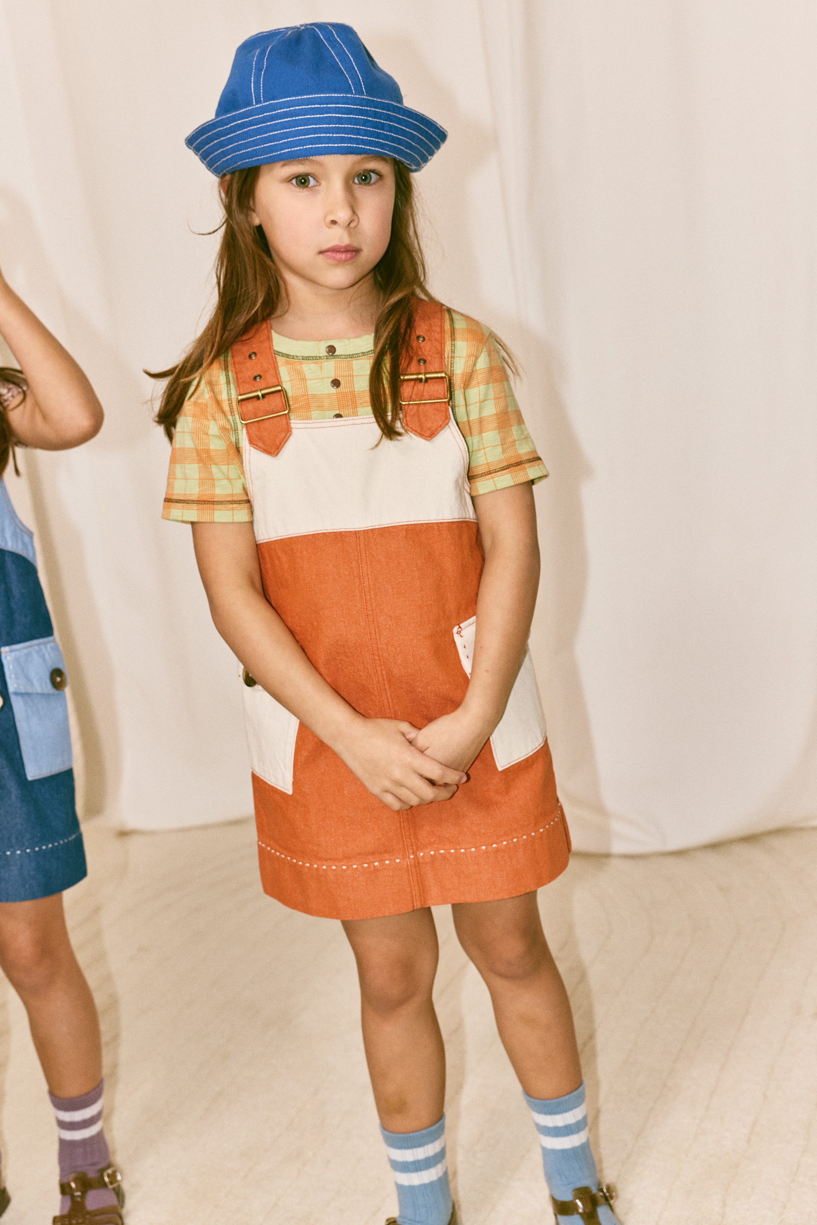 Little Paths Sunfish Sailor Hat, Blue Ribbon