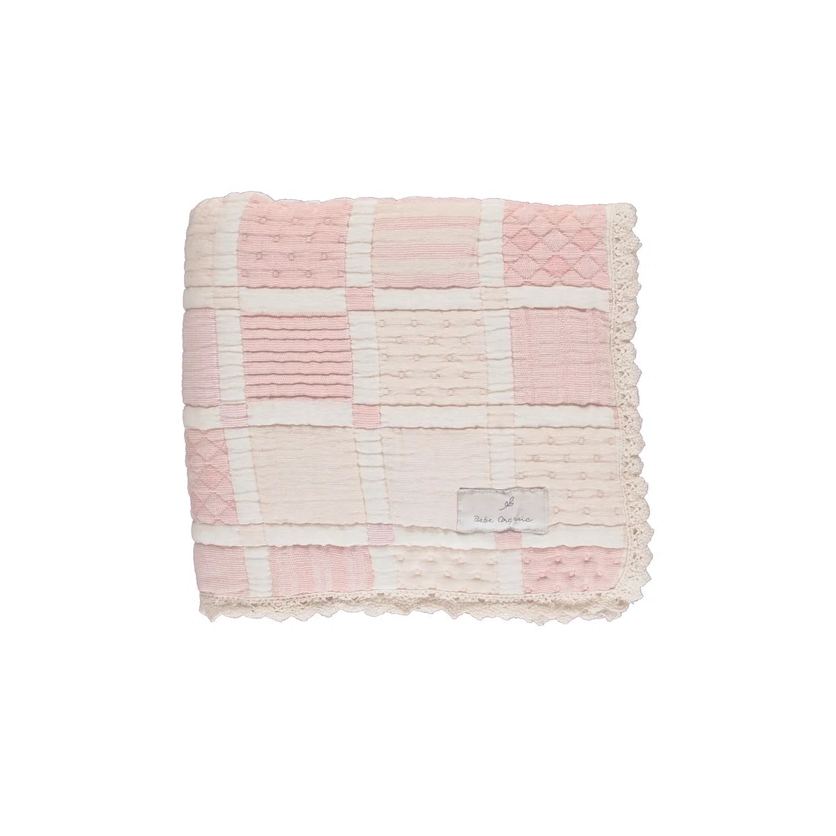 Mai Blanket, Pink Patchwork