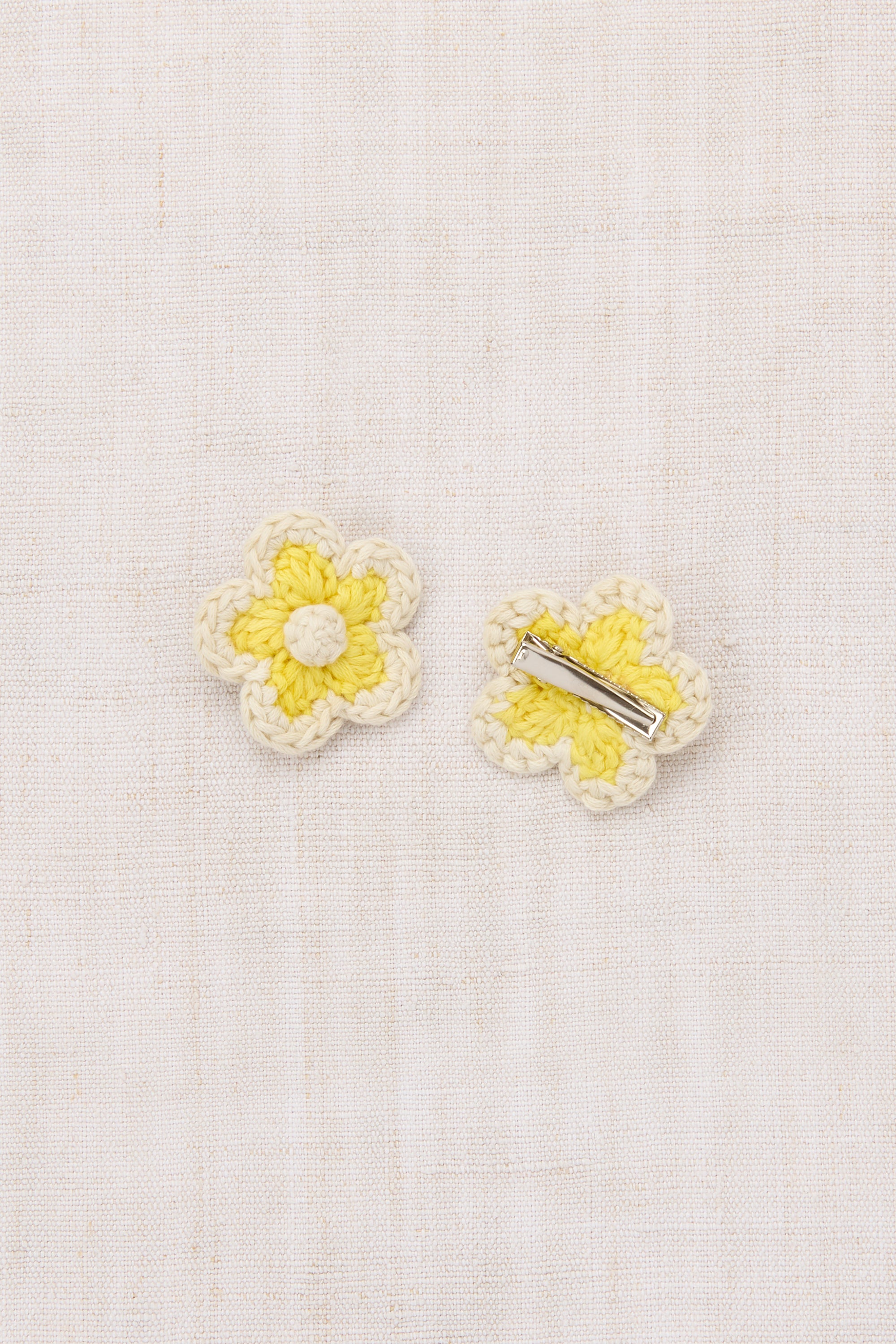 Medium Flower Clip Set, Sol