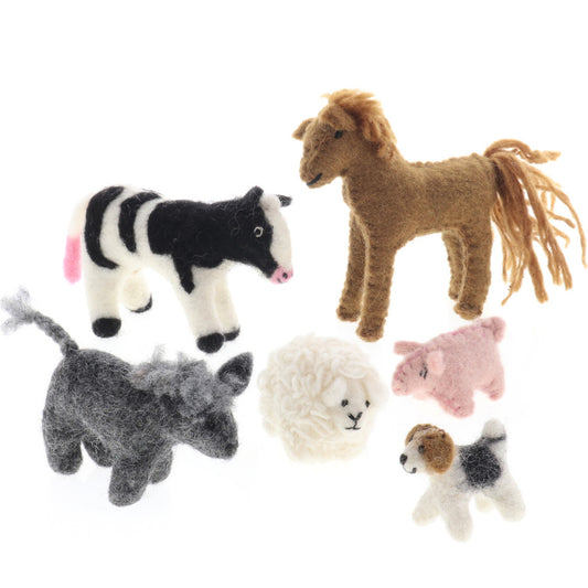 Country Animal Set- 6 Piece