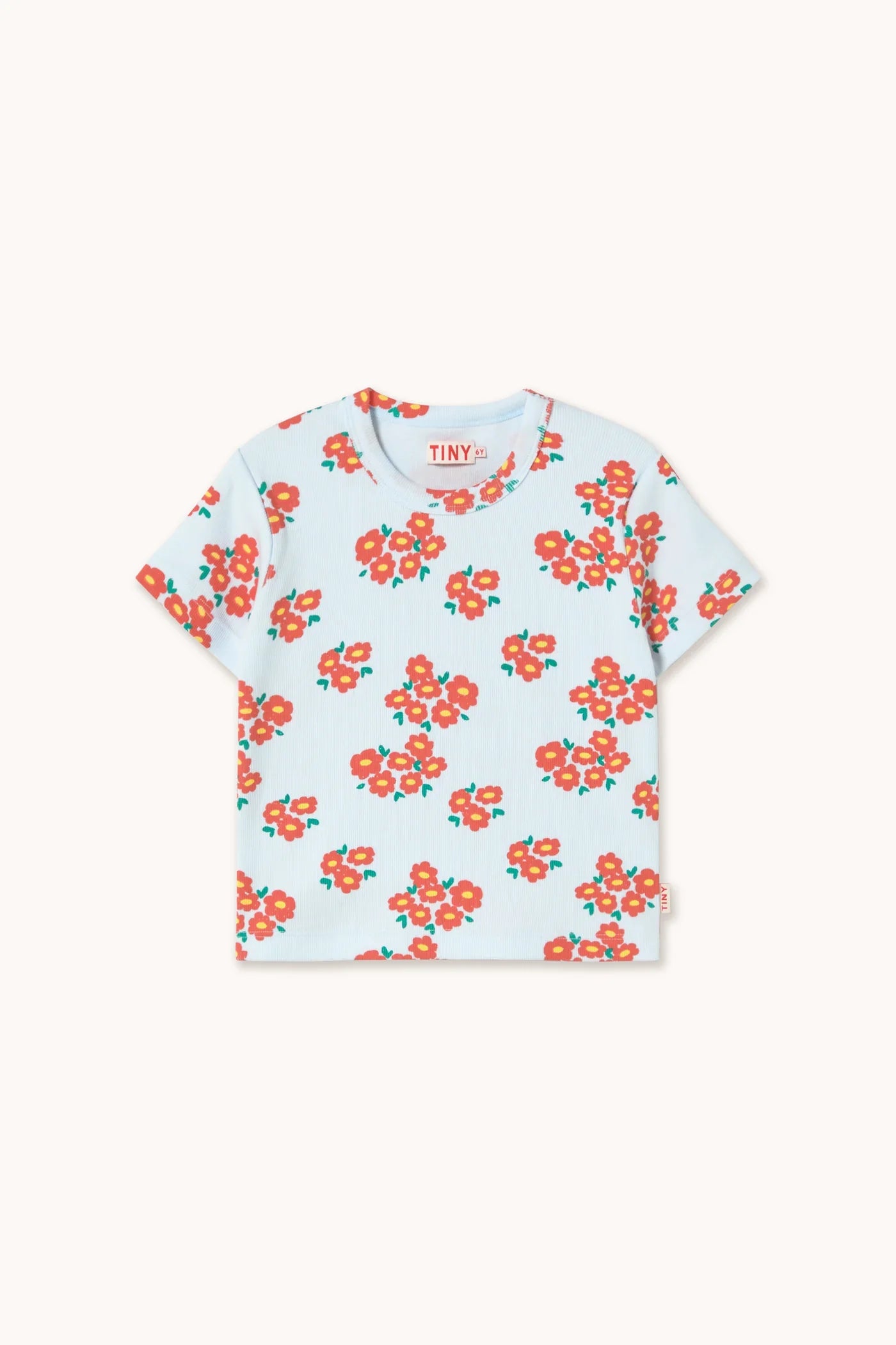 Blossoms Rib Tee