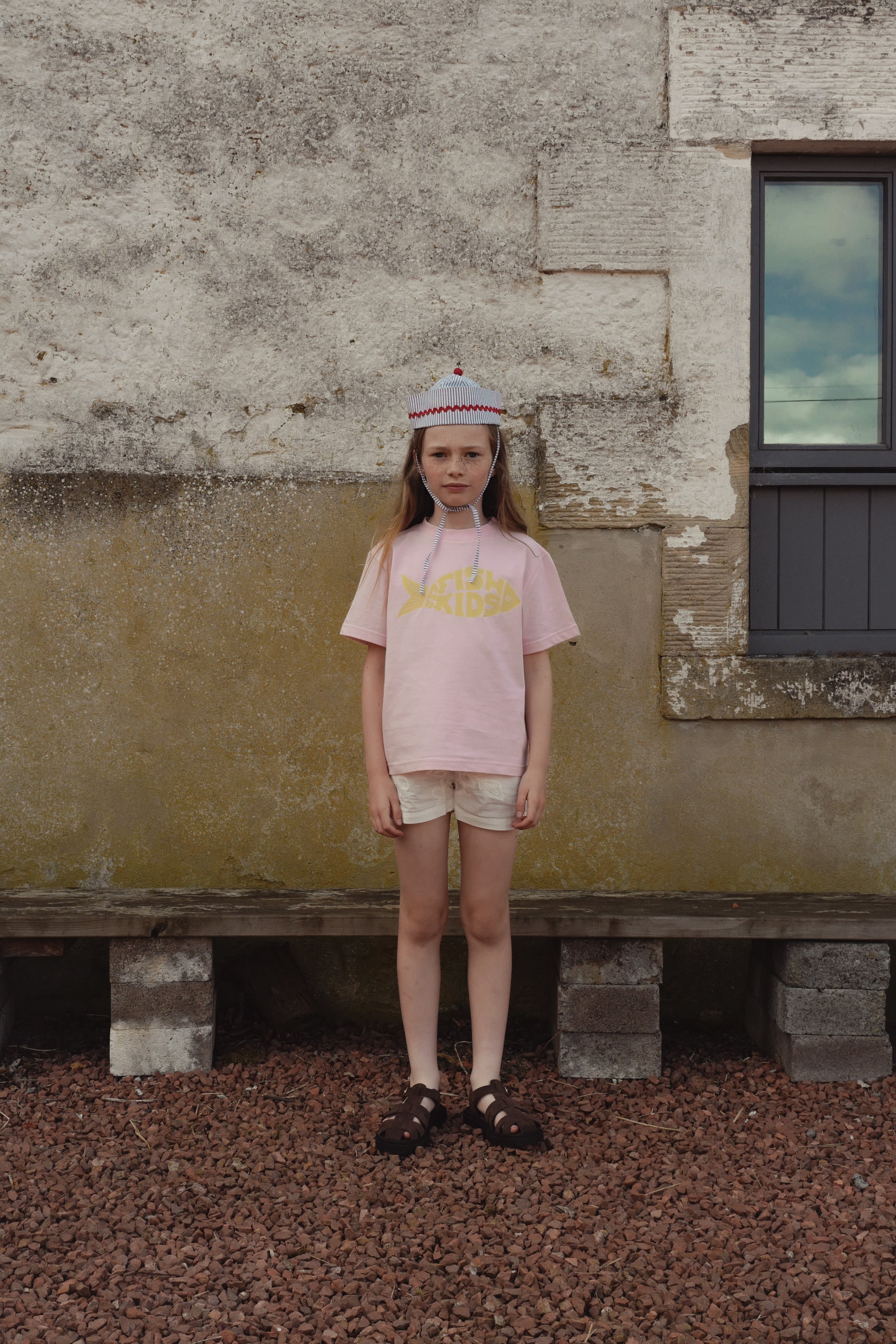Fish and Kids T-shirt Pink