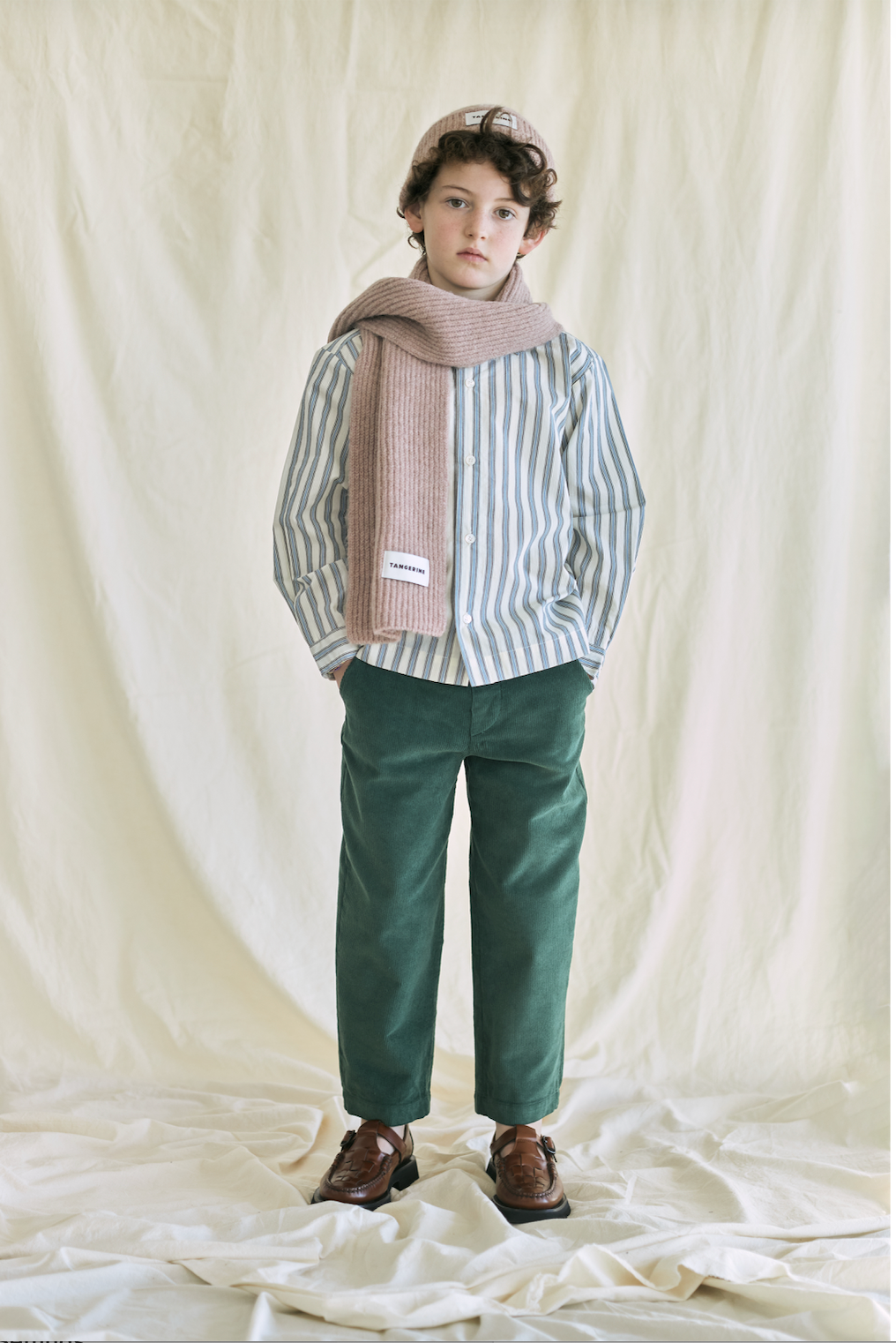 Striped Shirt- Light Blue Stripes