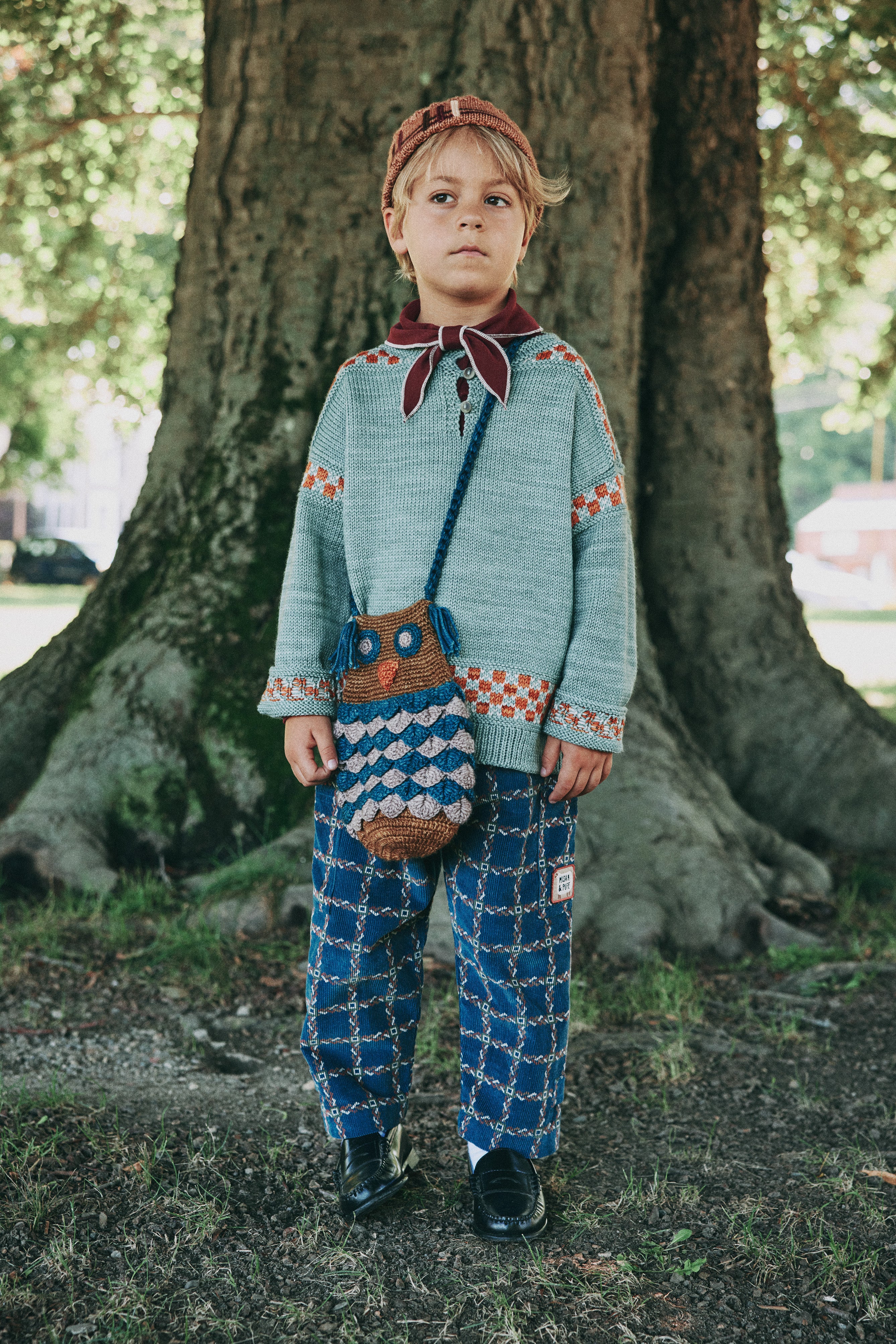 Corduroy Yoshi Pant - Marine Blue Portico