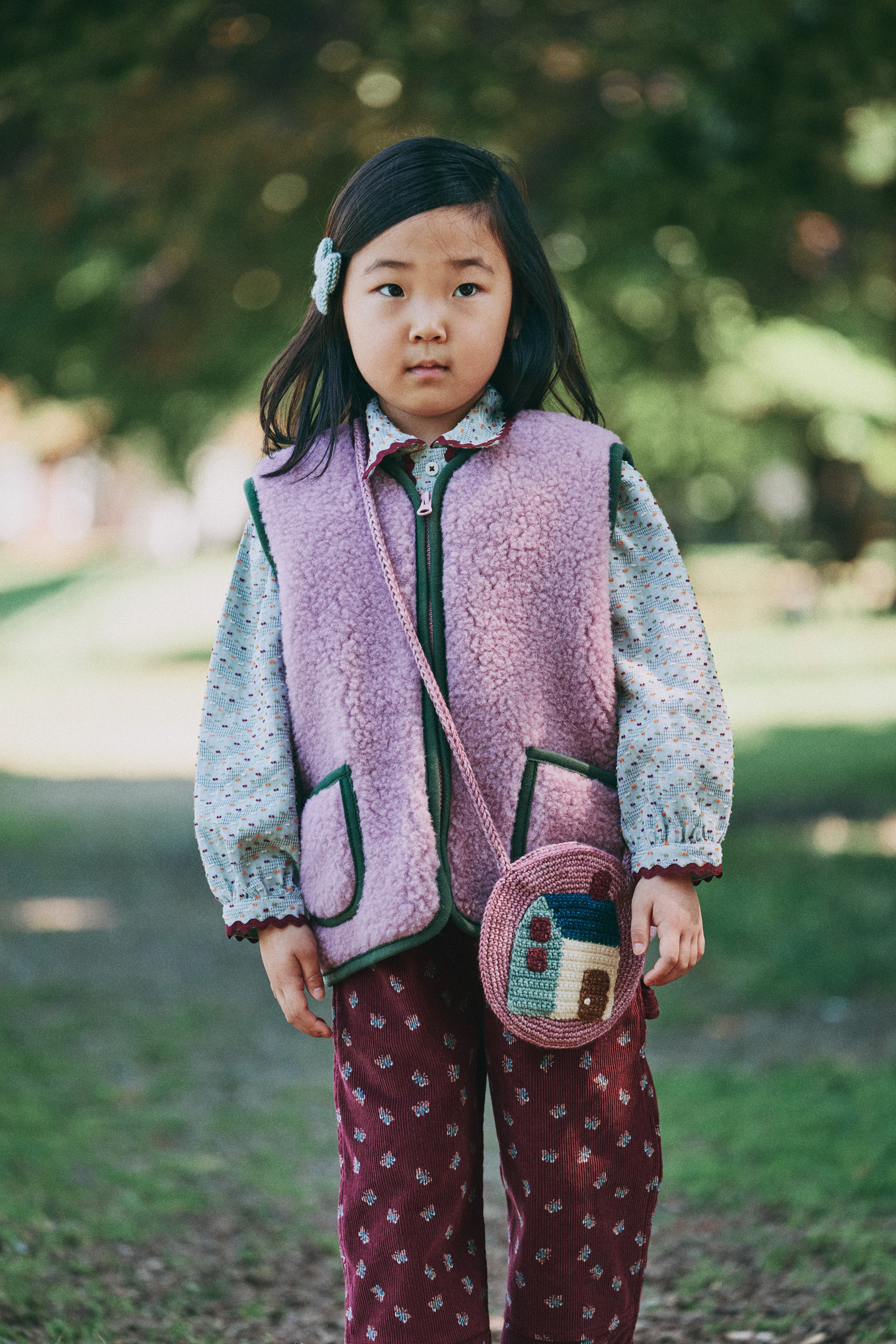 Pepitko Vest - Venetian Pink