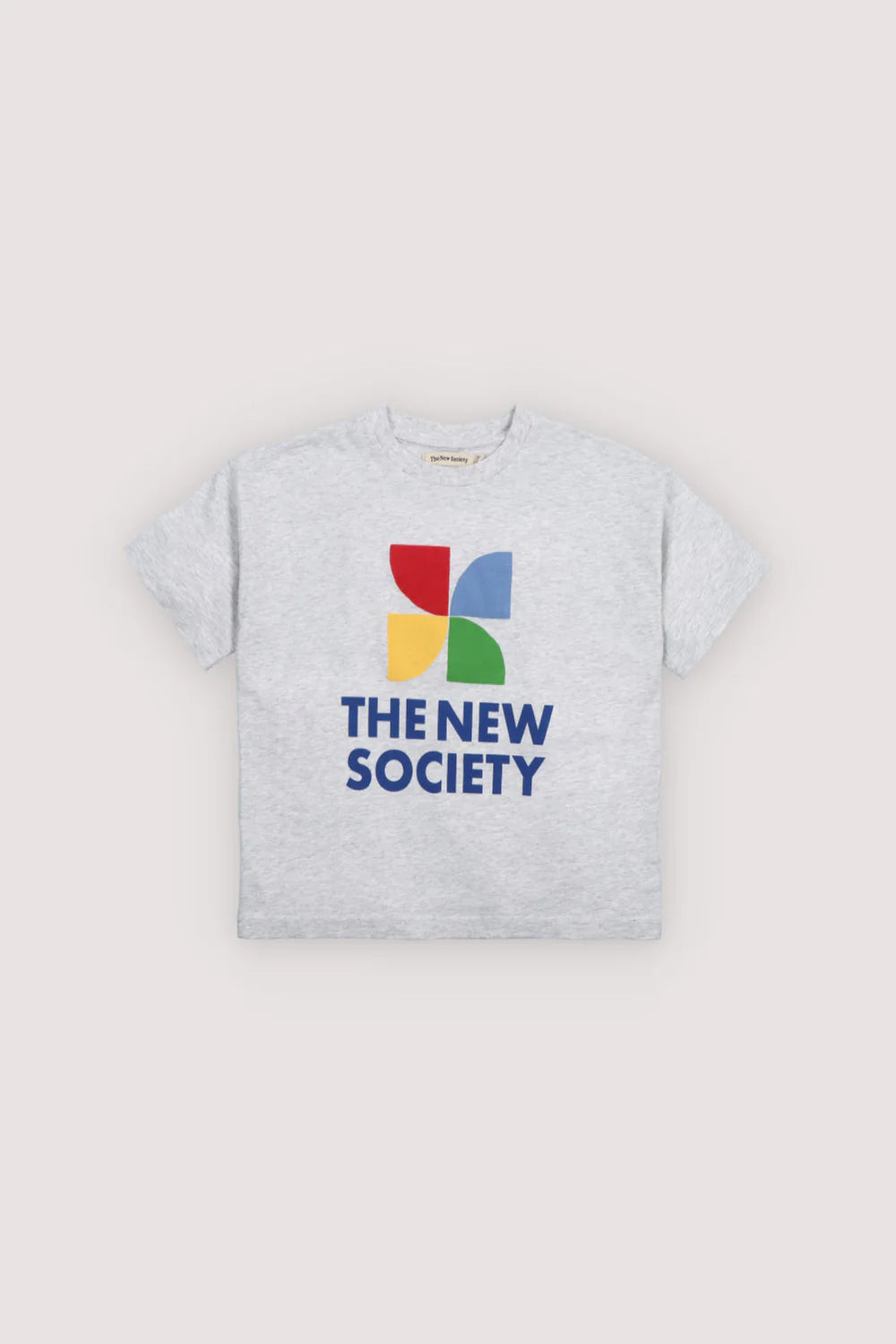 TNS Logo T-Shirt Light Grey Melange