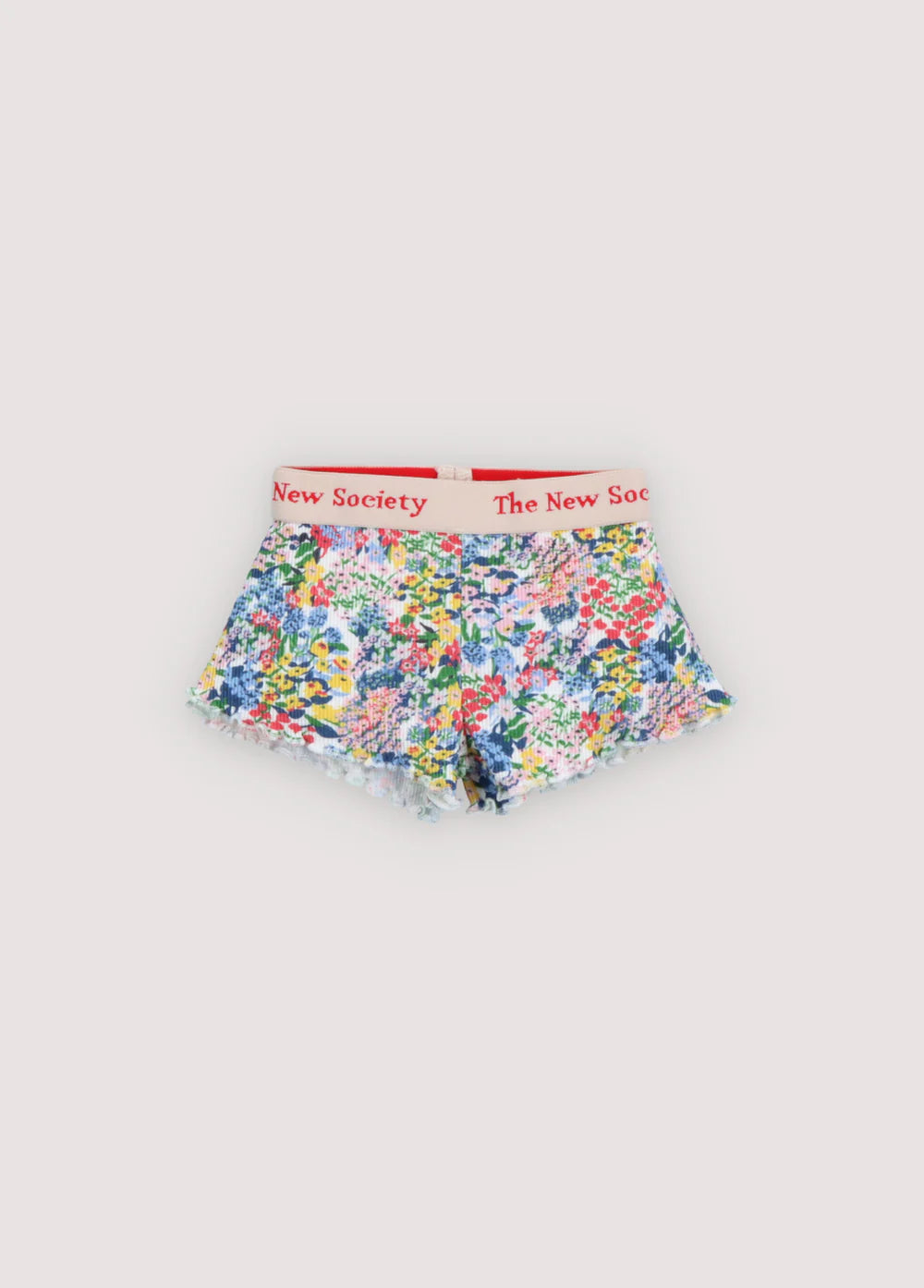 Tns Rib Baby Short Verbena Print