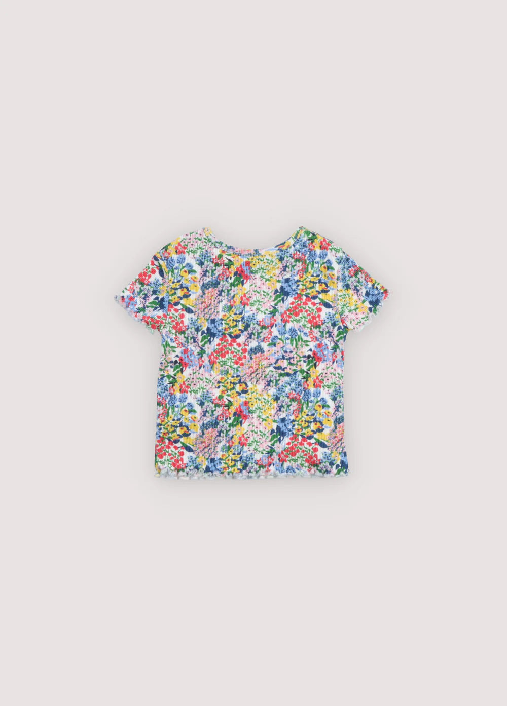 TNS Rib Baby Tee Verbena Print