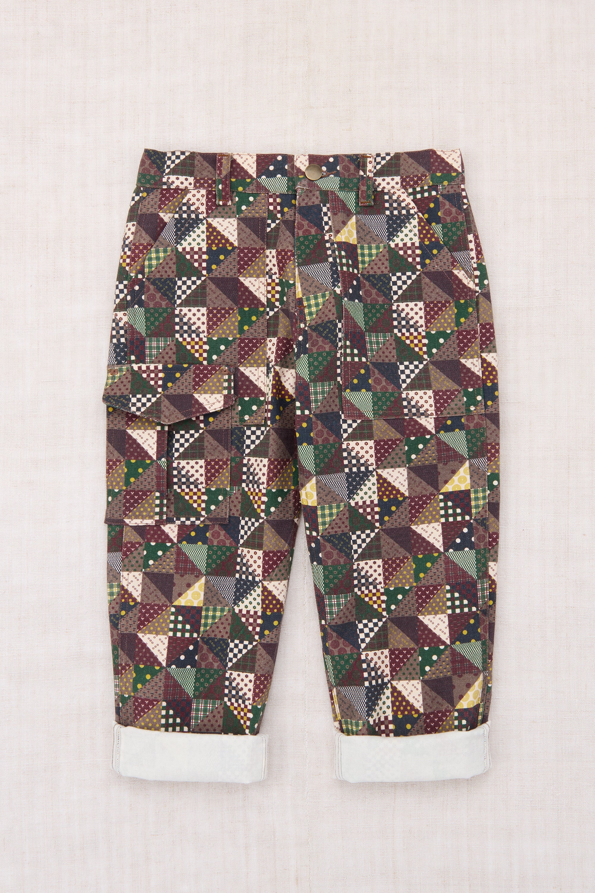 Utility Pant, Brut Patchwork