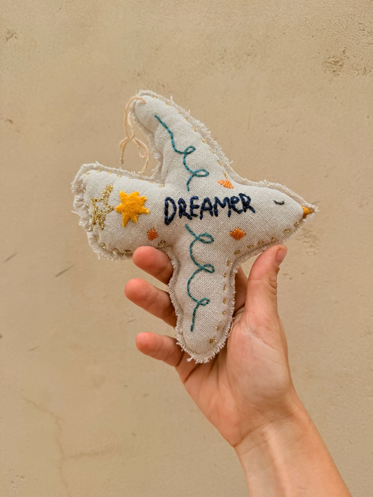 Embroidered Dove