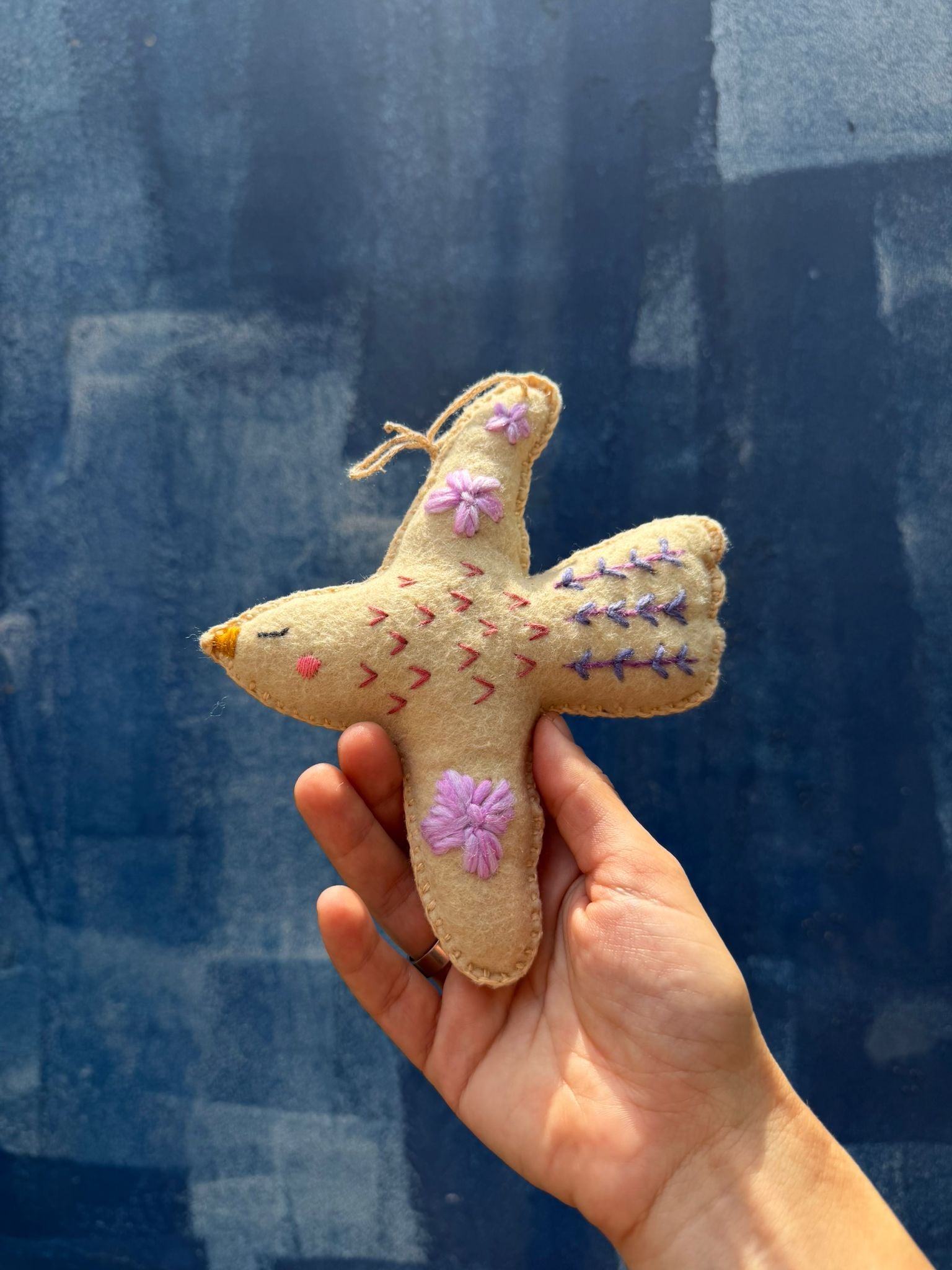 Embroidered Dove