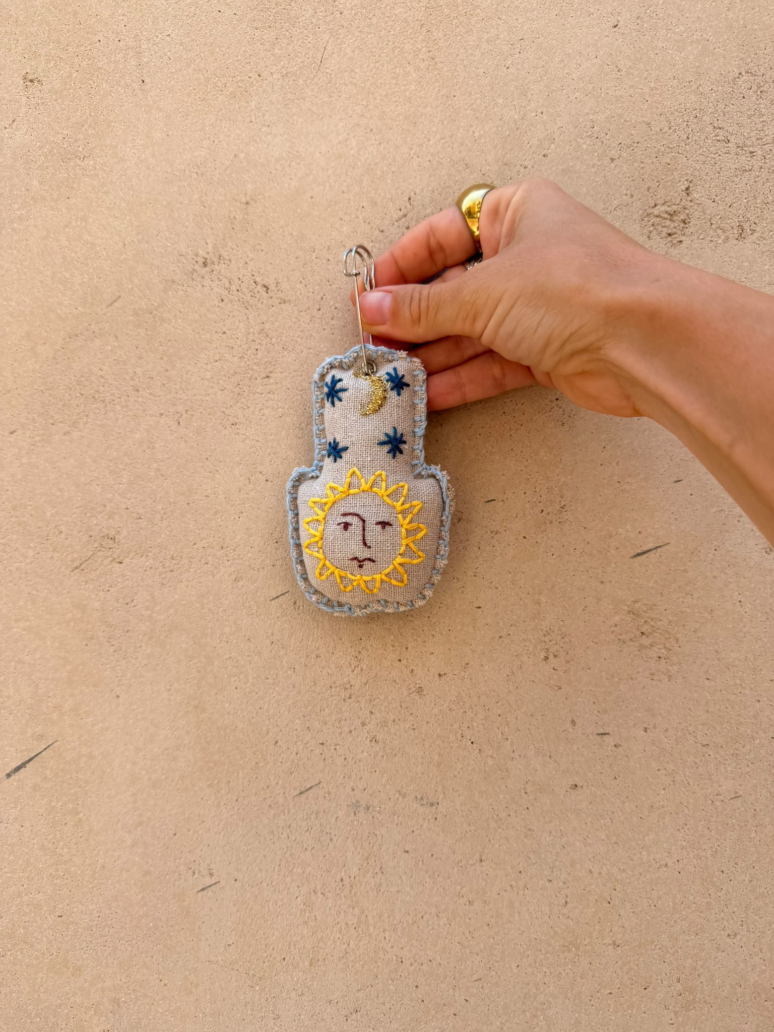 Embroidered Hamsa
