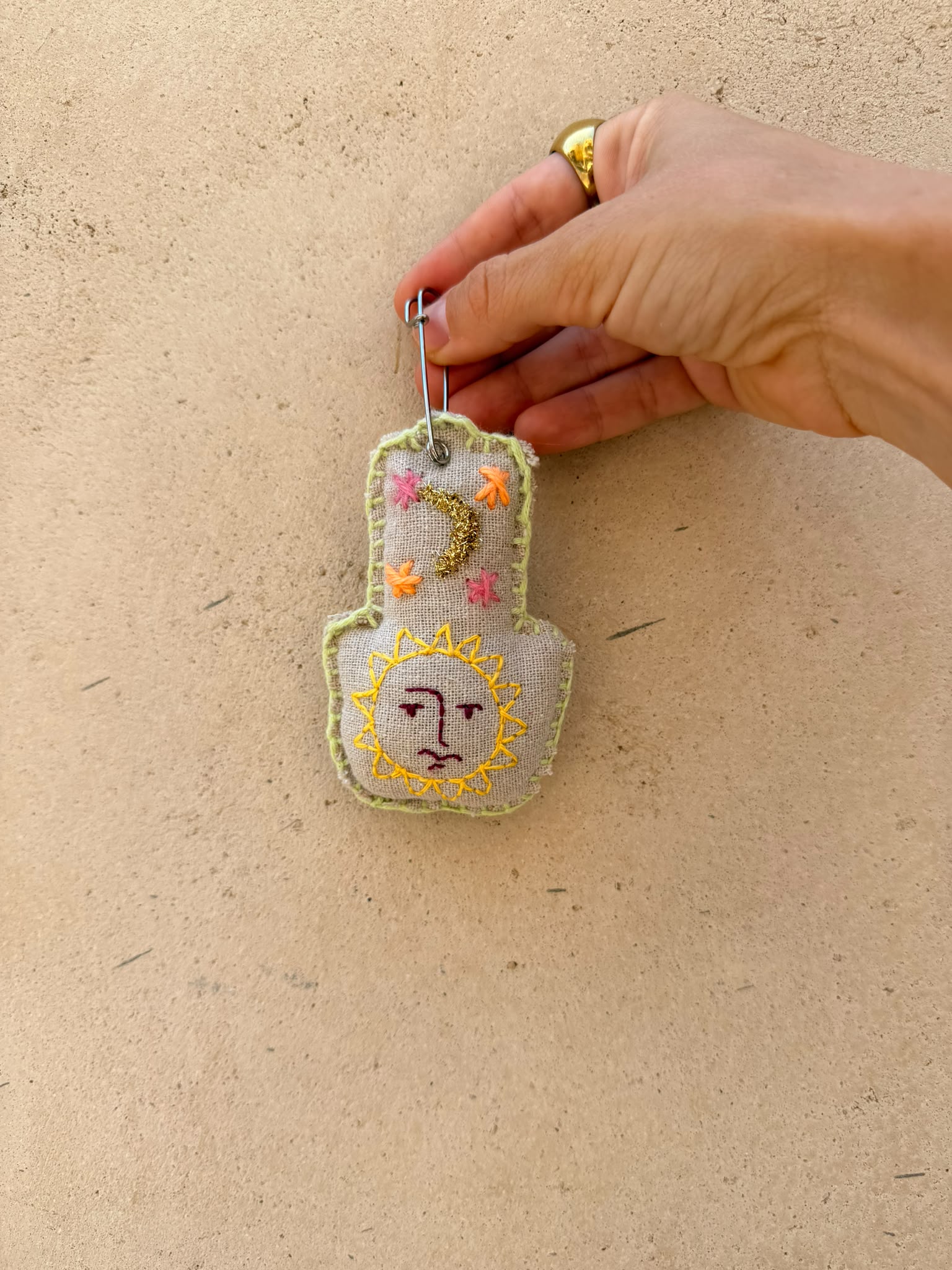 Embroidered Hamsa