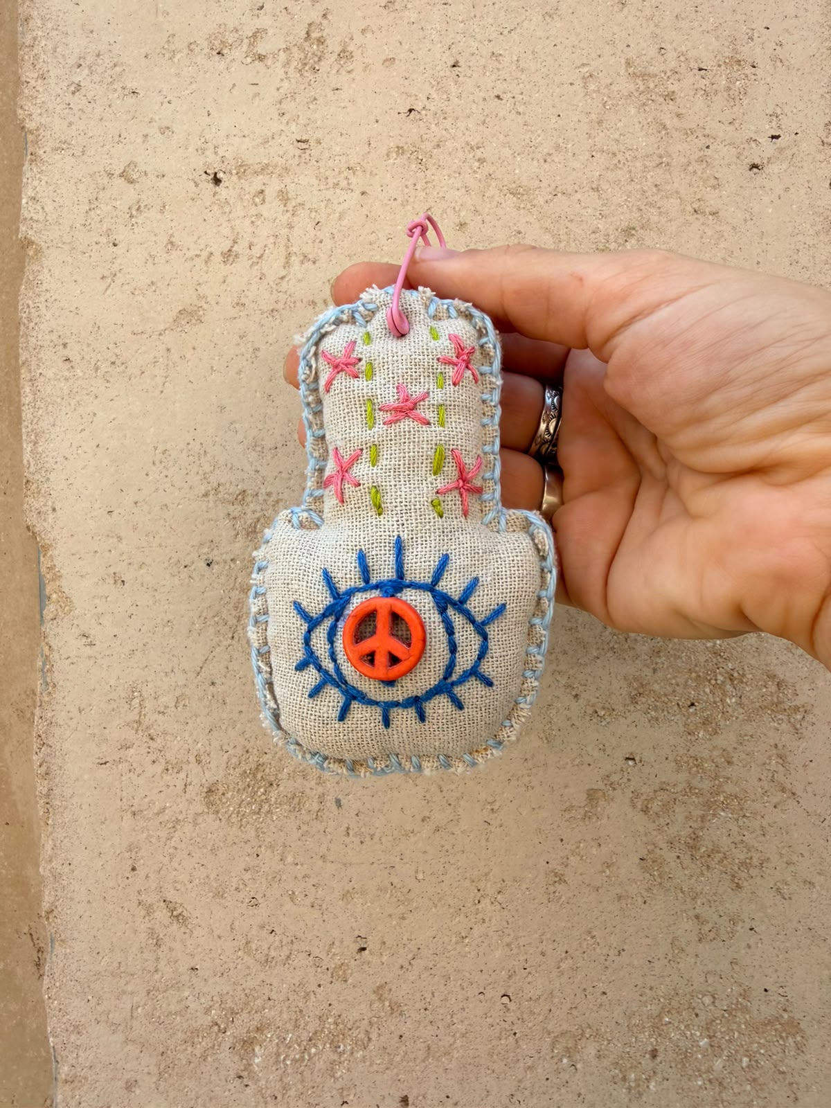 Embroidered Hamsa