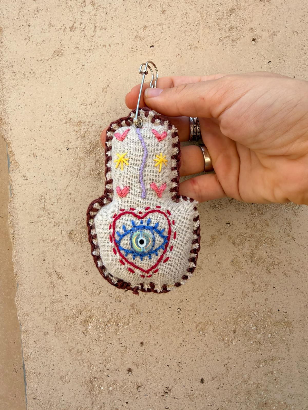 Embroidered Hamsa