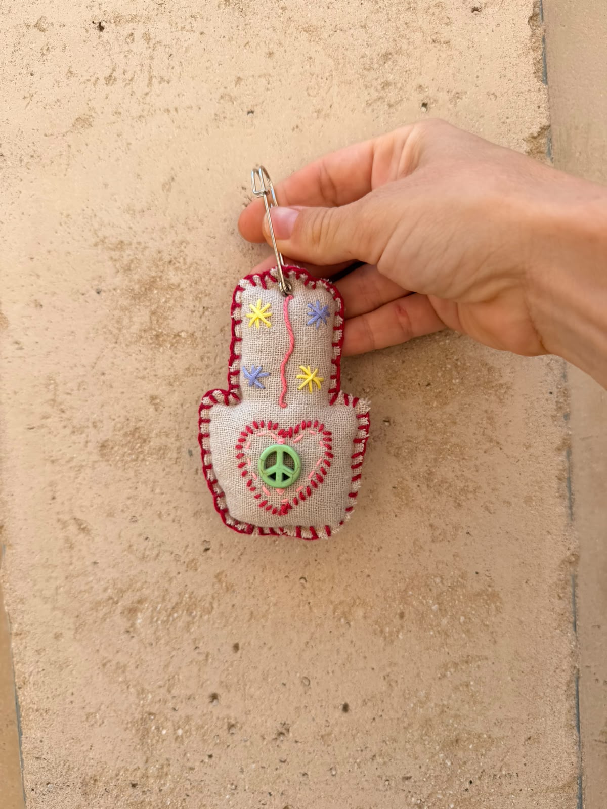 Embroidered Hamsa