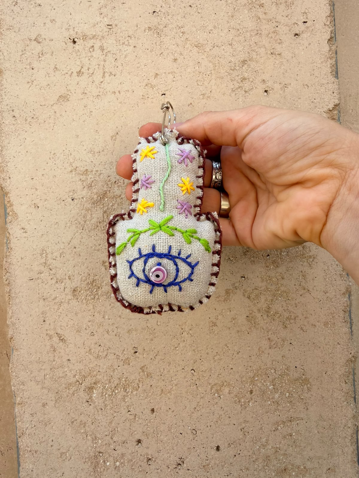 Embroidered Hamsa