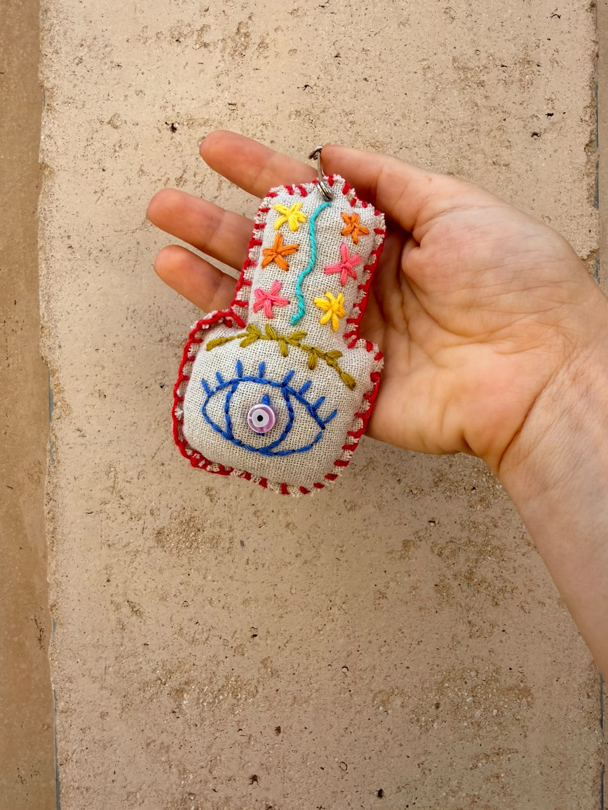Embroidered Hamsa