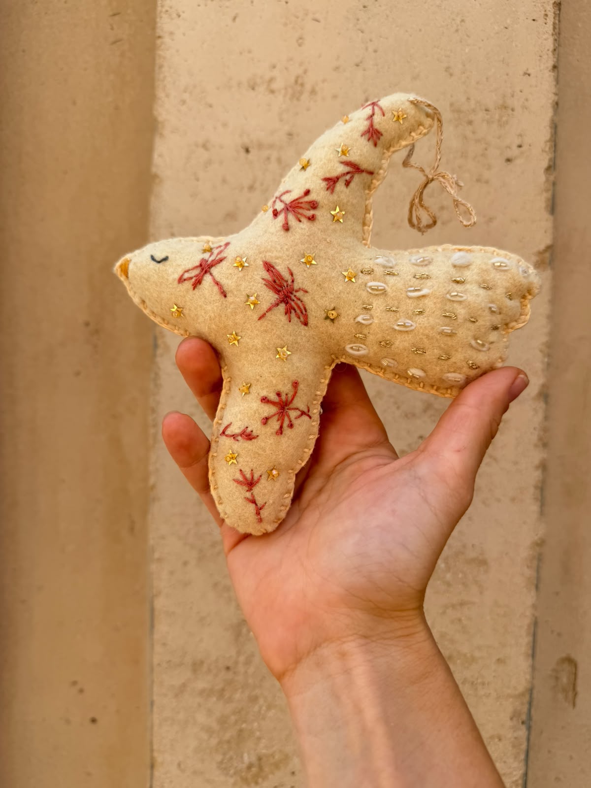 Embroidered Dove