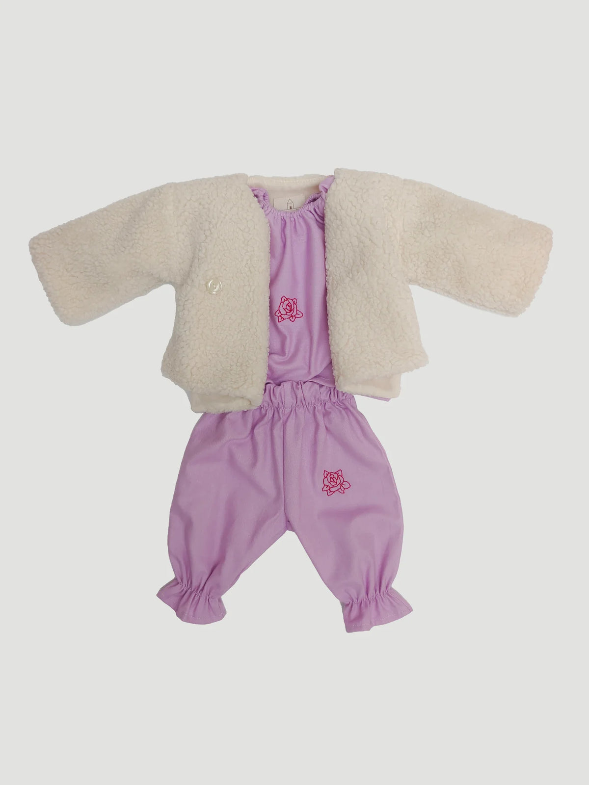 cabbage rose balloon blouse pink