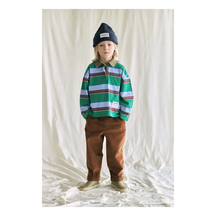 Long-Sleeve Polo