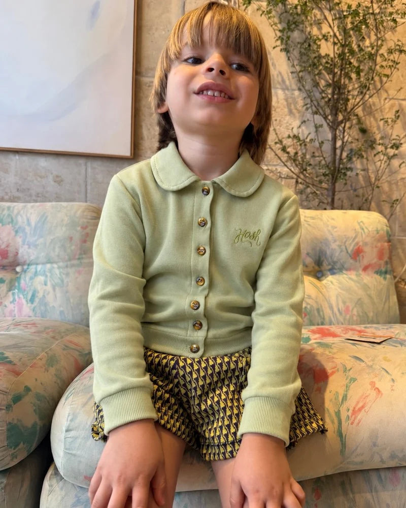 Cardigan - Lime-4