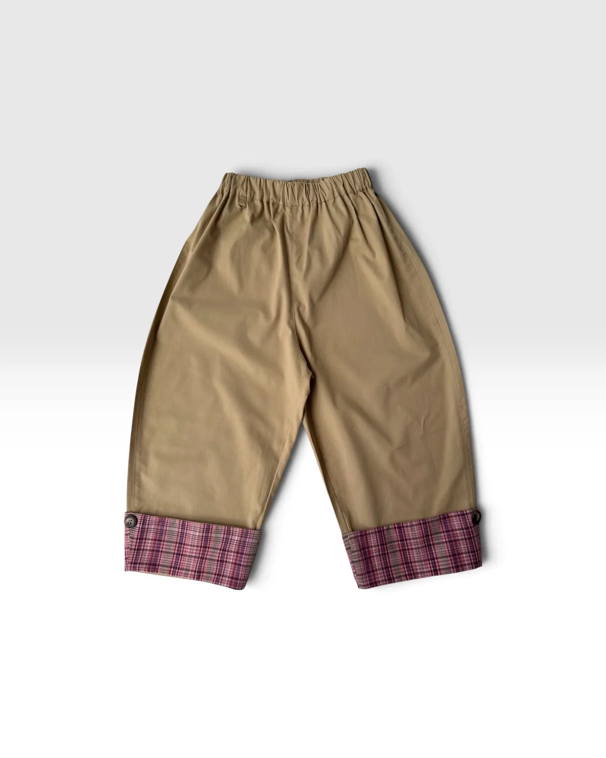 Cuffed Trousers - Camel-1
