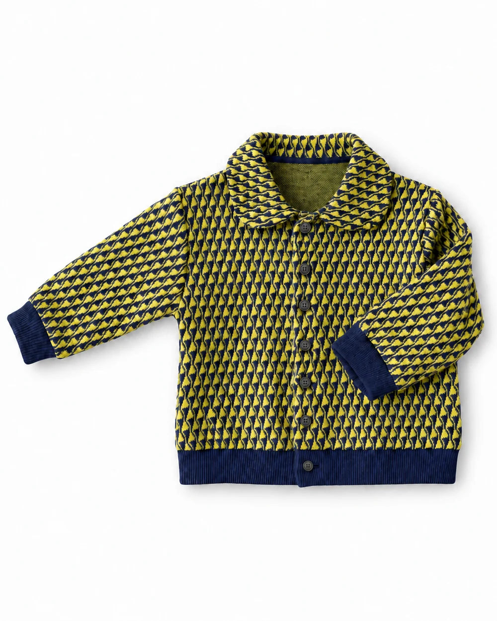 Jacquard Cardigan-1