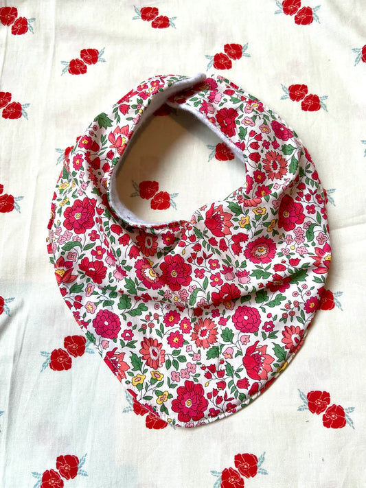 Cotton Bib- D'Anjo Red