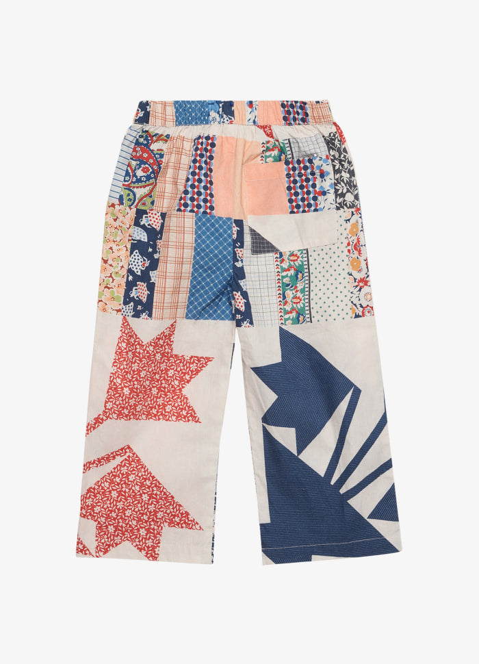 Oda MINI Pants Flower Patchwork