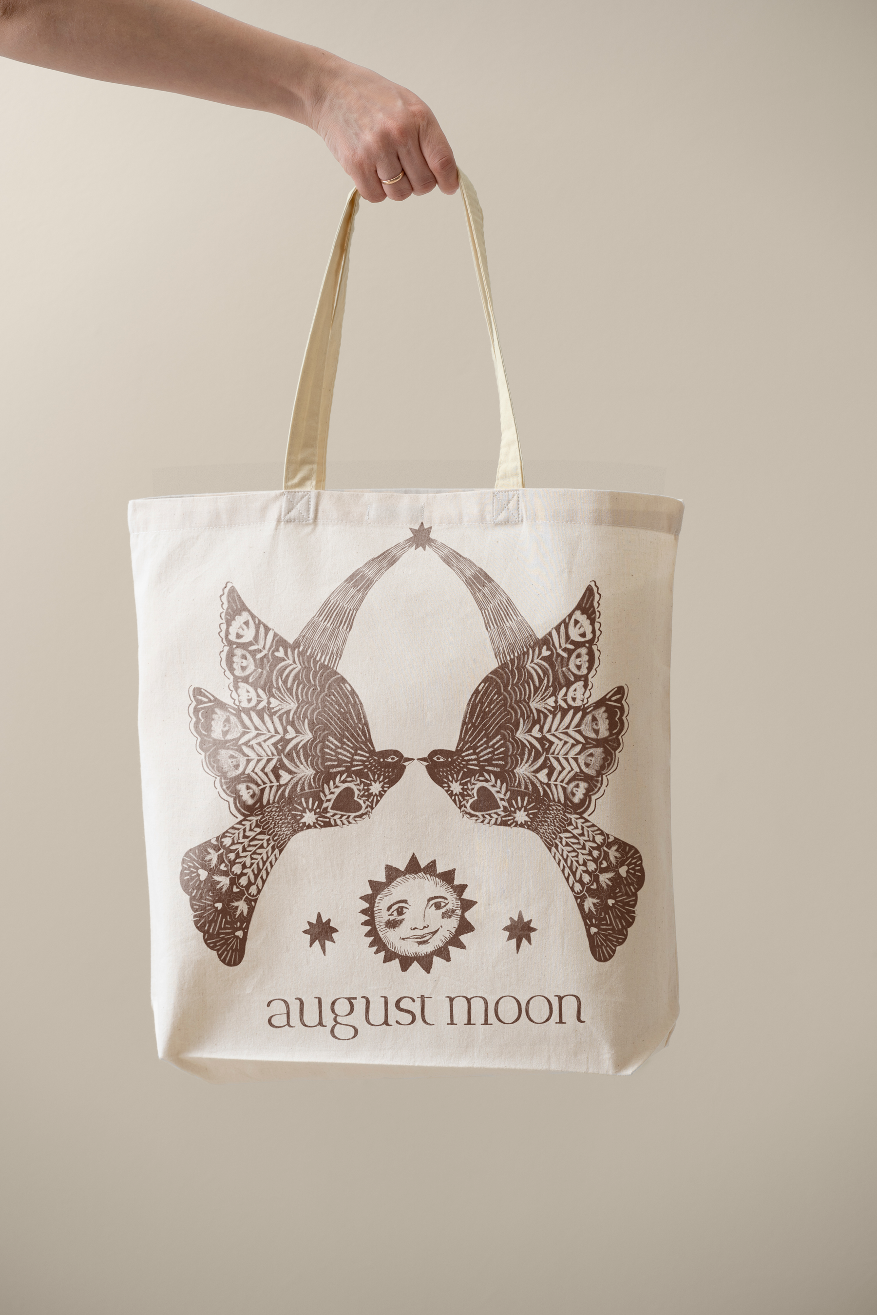 August Moon Tote Bag