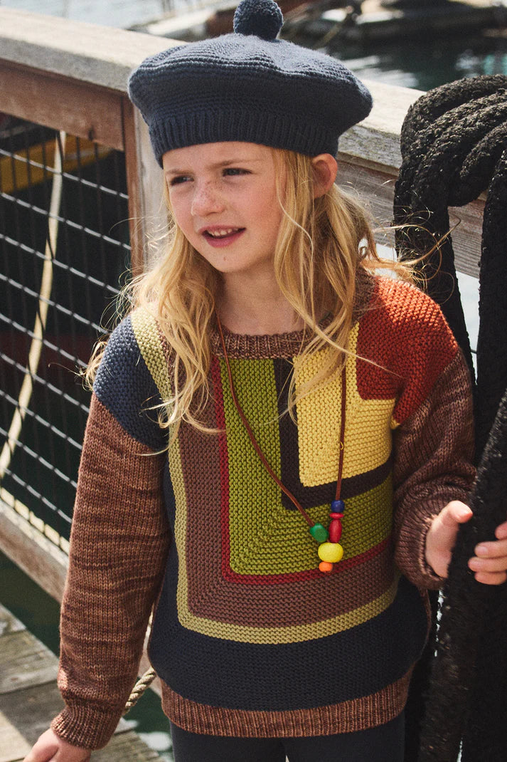 Big Mitered Square Sweater